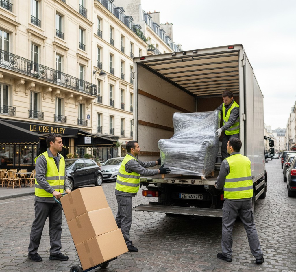 Livraison du mobilier à Lausanne après un déménagement depuis Paris